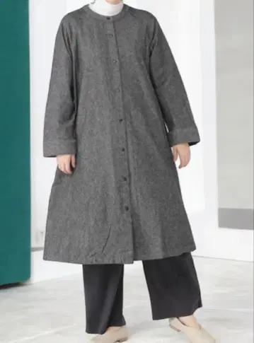 새상품 studio CLIP 래글런 코트 원피스