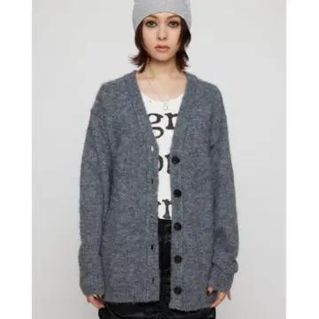 LAGUA GEM DEEP MIX OVER 가디건