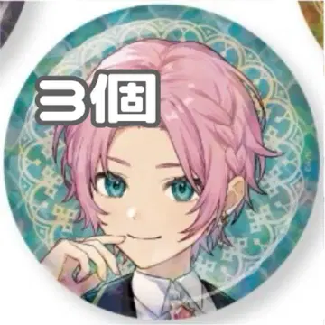 니지산지 HAPPYTRIGGERCHRISTMAS 유히리 등신 캔뱃지 3