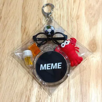 SnowMan 굿즈 파우치 키링 메메