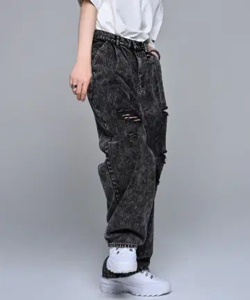 ADRER 빈티지 데미지 데님