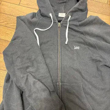 리 그레이 L 사이즈 집업 후드티