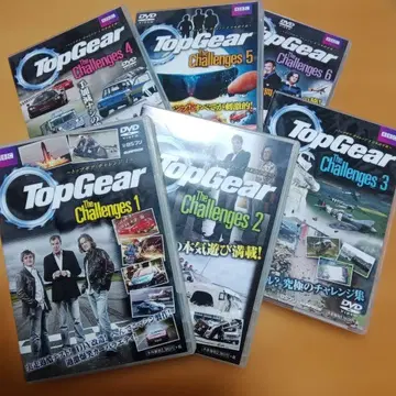 DVD/TOP GEAR THE CHALLENGES 1~6 6장 세트