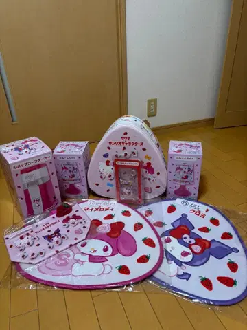 사쿠마 x 산리오 당첨 복권 라스트 원상 포함 8점 세트