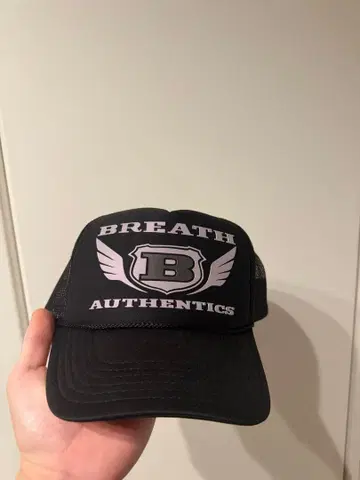BREATH 트래커 캡 블랙