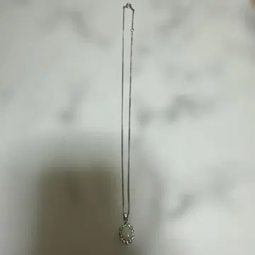 오팔 실버 펜던트 목걸이 SILVER STERLING 각인 있음