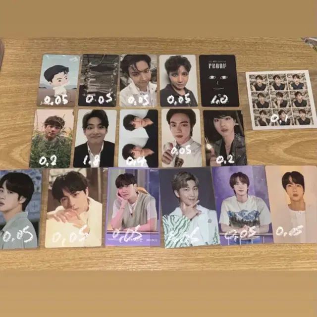 방탄소년단 BTS 앨포 럭드 미니포카 양도