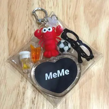 SnowMan 굿즈 파우치 키링 메메