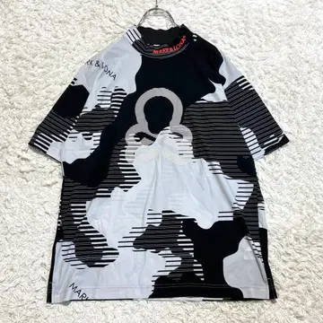 [ 새상품급 ] 현행 모델 마크앤로나 모크넥 반팔 카모플라주 50 XL