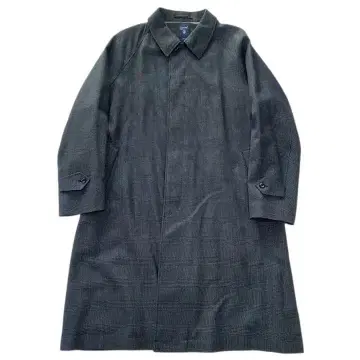 ORCIVAL 오치발 글렌체크 울 스텐칼라 코트 5