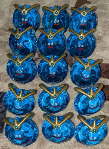 드래곤 퀘스트 빅 클리어 피규어 슬라임 엠퍼러 15개