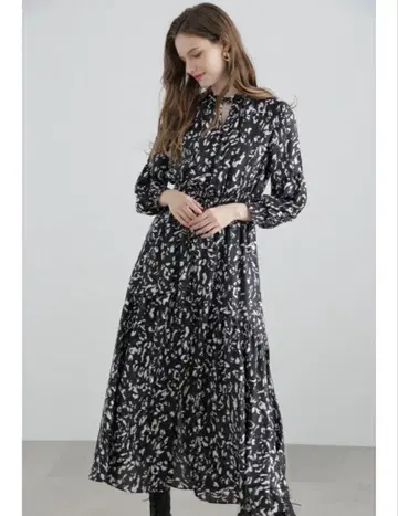 PINKY&DIANE 패턴 프린트 원피스