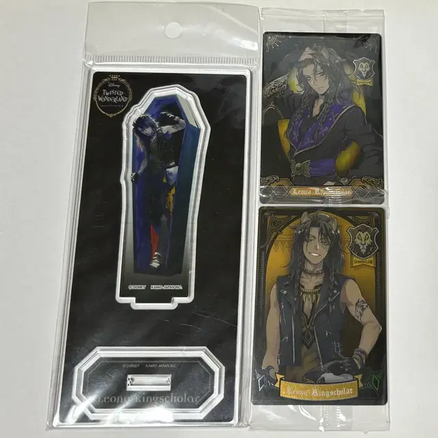 [일괄] 트위스테 레오나 킹스칼라 관 아크릴 스탠드 웨하스 굿즈