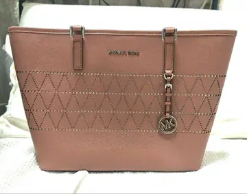 MICHAEL KORS 핑크 토트백
