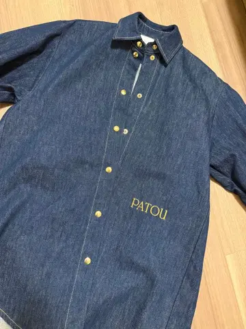 PATOU 파투 데님 코트 자켓 XS