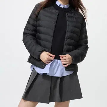 UNIQLO [ 24AW ] 퍼프 테크 컴팩트 자켓 M 블랙