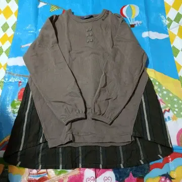 새상품급/D.S.CLUB/드럭 스토어즈/튜닉 기장 트레이닝복/L