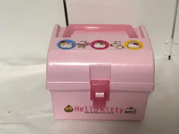 헬로키티 손잡이 포함 박스 수납 케이스 2007 소품함