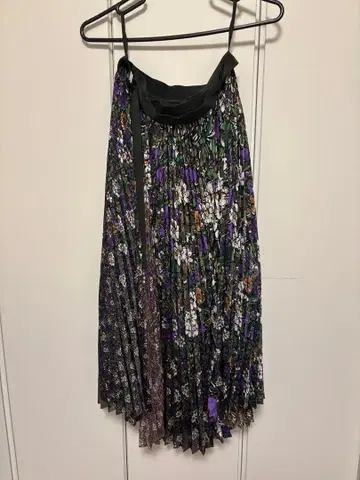 sacai 꽃무늬 롱 스커트