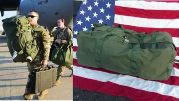 2019' 미군 실물 신형 더플백 보스턴 백 B166