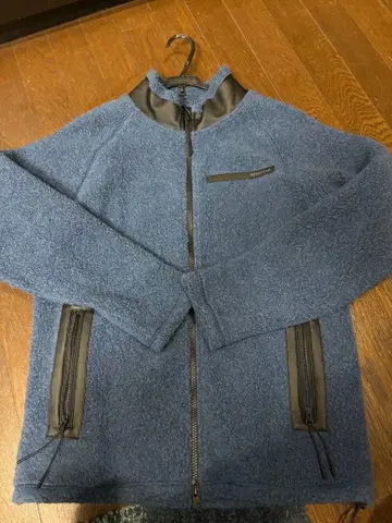 BRIEFING 플리스 자켓 블루