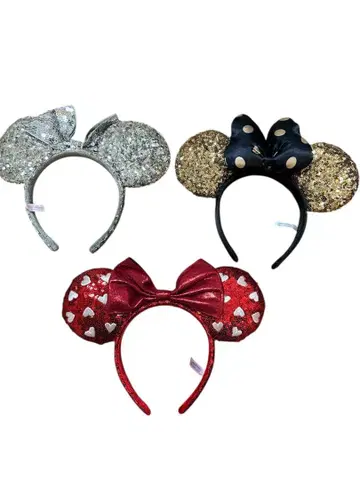 디즈니 머리띠 3개 세트