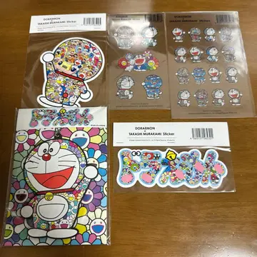 무라카미 다카시 도라에몽 스티커 러버 키링 카이카이키키 zingaro