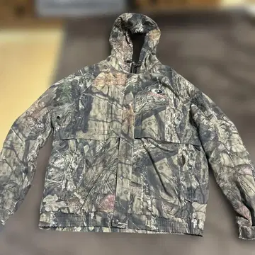 MOSSY OAK 리얼트리 후드 부착 자켓