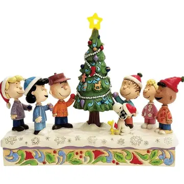 최종 오늘까지 판매 짐쇼어 스누피 PEANUTS 피규어 크리스마스