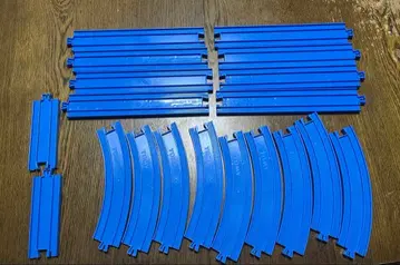 프라레일 직선 레일 2/1 직선 레일 곡선 레일 레일 세트 묶음 판매