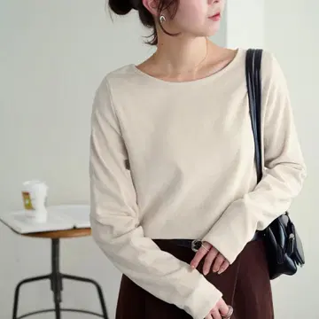 DISCOAT 멜란지 벨로아 풀오버