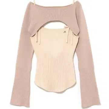 andmary Bebe ribbon set tops