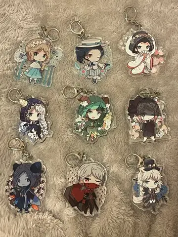 제5인격 아쿠아 키링 9개