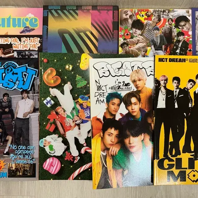 엔시티 드림 굿즈 처분 개봉 앨범 포토카드 스탠딩 지성