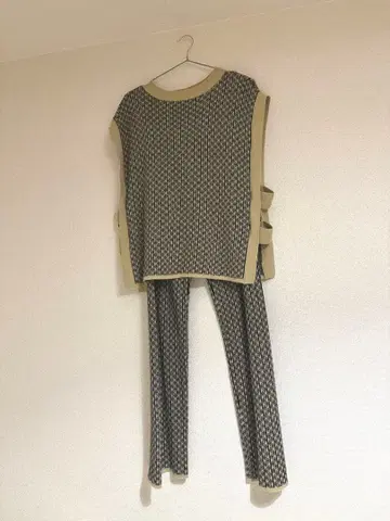 뤼미에 니트 셋업 니트 베스트