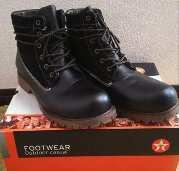 아웃도어 캐주얼 부츠 블랙