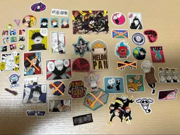 설명 필독 점프 스티커 부록 주술회전 히로아카 묶음 판매