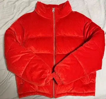 ZARA/자라 코듀로이 다운 자켓