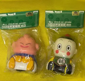 드래곤볼Z 제일복권 소프트 비닐 저금통상 마인 부우 차오즈