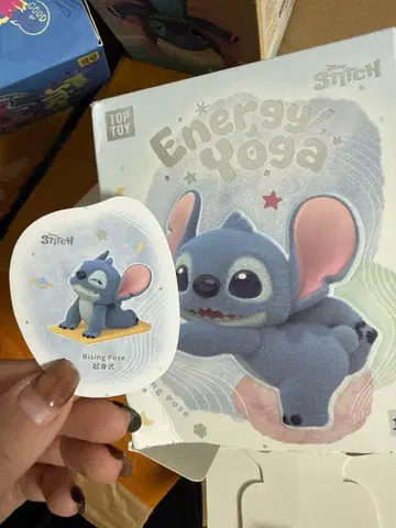 TOP TOY 스티치 에너지 요가 피규어