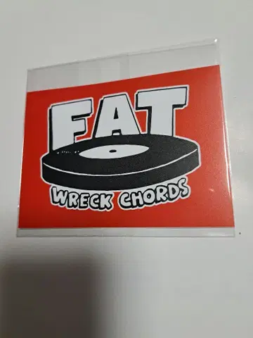 FAT WRECK CHORDS 스티커 HI-STANDARD 하이스타