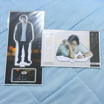 초특급 알로하 4월의 도쿄는 이시하라 렌 아크릴 스탠드 B D 2개