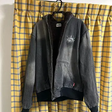 NINETY 플리스 라이닝 후드티 XL 그레이