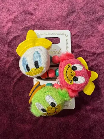 [ Disney ] 삼총사 머리끈 판치토 도날드 호세