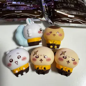 치이카와 코스 제4탄 소프트 비닐 랏코 모몽가 밤만쥬 인형