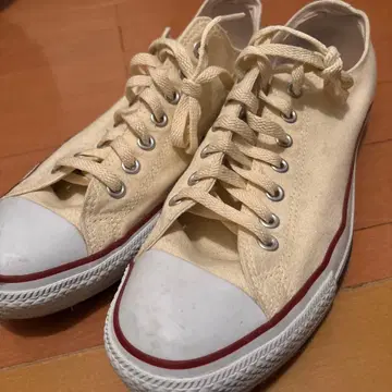 CONVERSE ALL STAR 크림 스니커즈