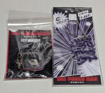 원펀맨 음속의 소닉 아크릴 키링 리플렉트 키링