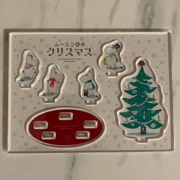 무민 밸리 파크 한정판 무민 계곡의 크리스마스 아크릴 스탠드 5