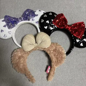 디즈니 머리띠 3종 세트