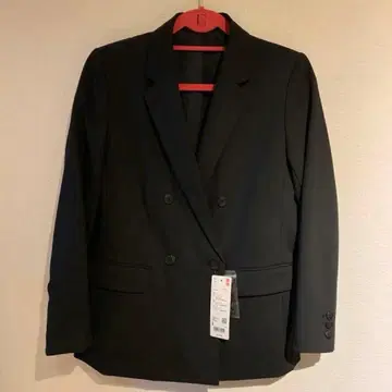 UNIQLO 블랙 더블 자켓 S 사이즈